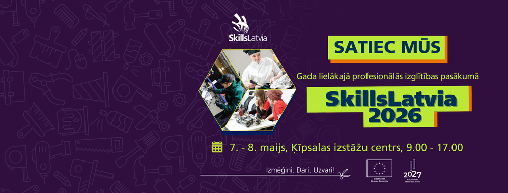 Konkurss Skills Latvia 2026