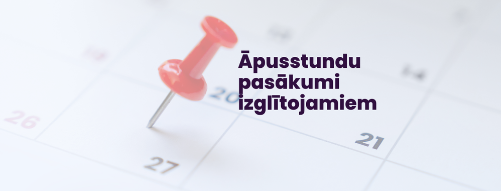 Ārpusstundu pasākumi izglītojamajiem oktobrī