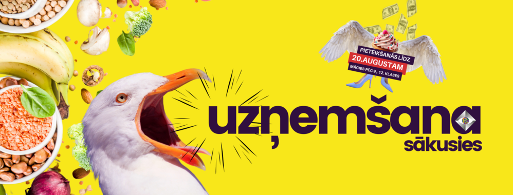 Uzņemšana sākusies!